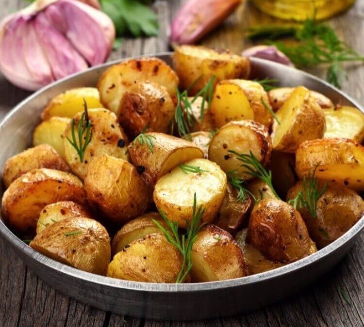 Spicy Country Fried Potatoes | or Not Spicy Mini Roasted Potatoes